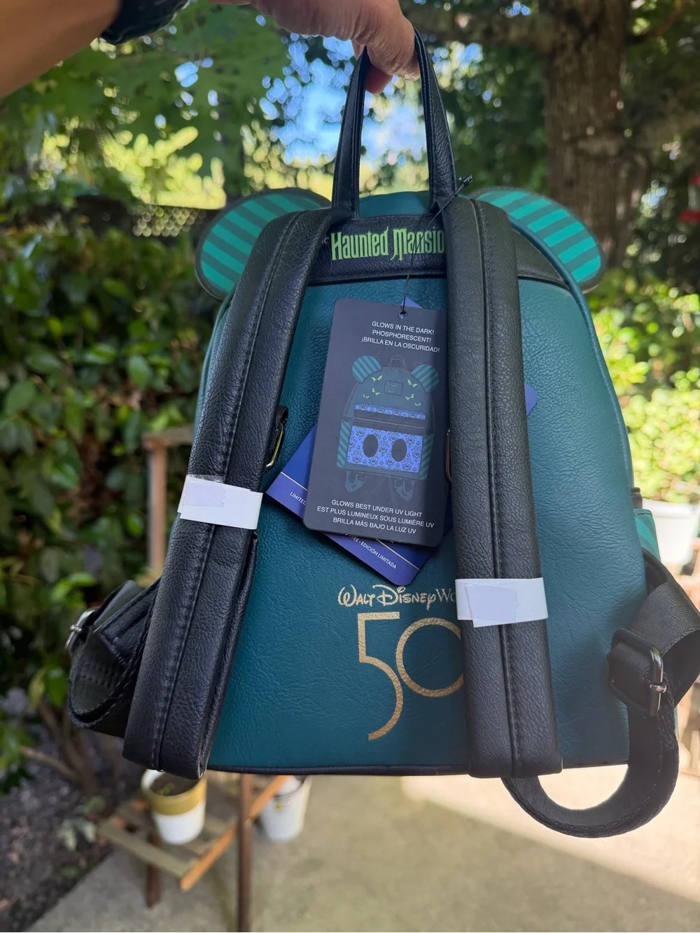 Loungefly Limited Edition Haunted Mansion Mini Backpack - Picture 4 of 7